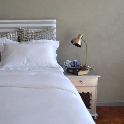 Falucca Linen white bedding Timeless Collection.